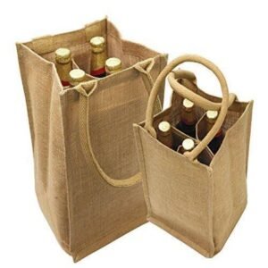 Jute Wine Bag (2 bottles)