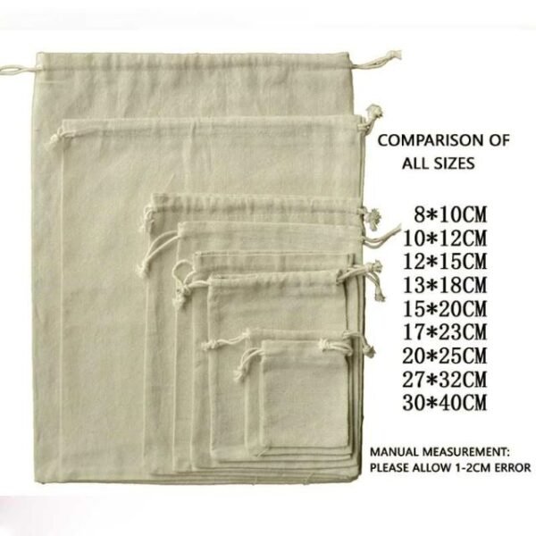 Cotton Drawstring bag